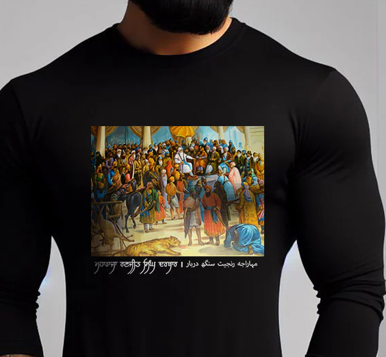 Maharaja Ranjit Singh Khalsa Darbar Full Sleeve T Shirt