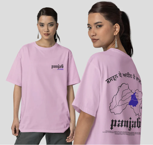 Panjab Women Oversized T Shirt